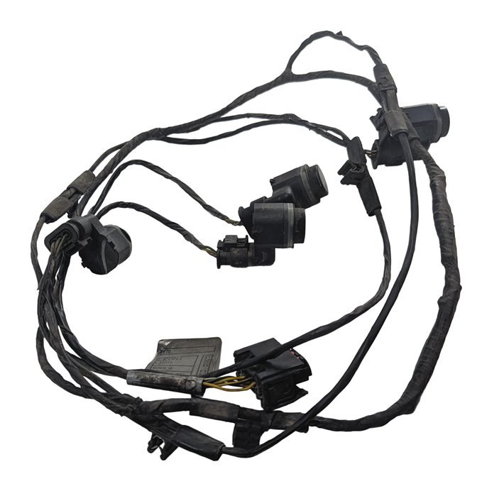 Thumbnail 5: 2010 BMW X5 (E70) REAR PARK ASSIST PDC DISTANCE SENSOR SET/4 w/HARNESS (Gray)