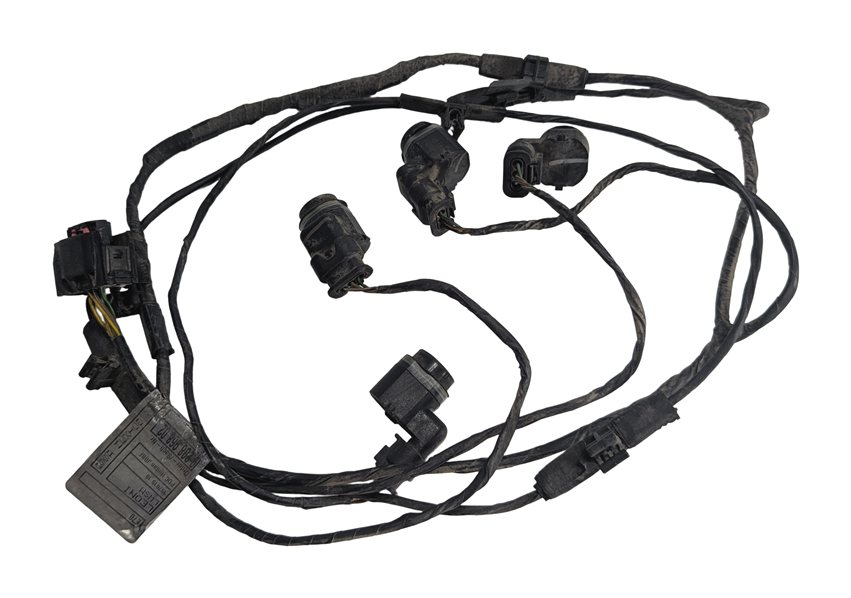 Thumbnail 6: 2010 BMW X5 (E70) REAR PARK ASSIST PDC DISTANCE SENSOR SET/4 w/HARNESS (Gray)
