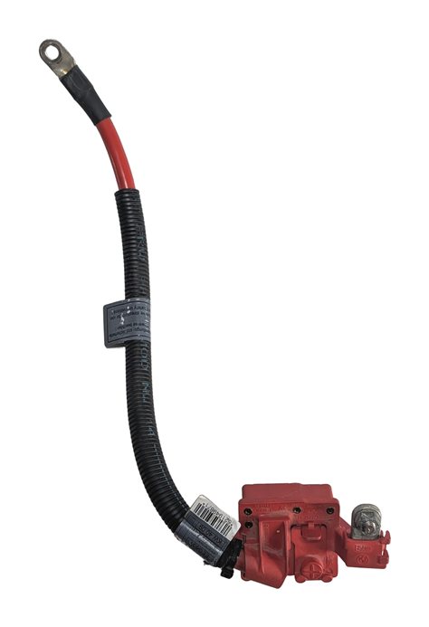 Thumbnail 2: 2010 BMW X5 (E70) 3.0L POSITIVE BATTERY CABLE w/ SAFETY TERMINAL CLAMP