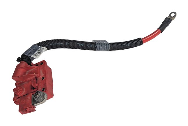 Thumbnail 4: 2010 BMW X5 (E70) 3.0L POSITIVE BATTERY CABLE w/ SAFETY TERMINAL CLAMP