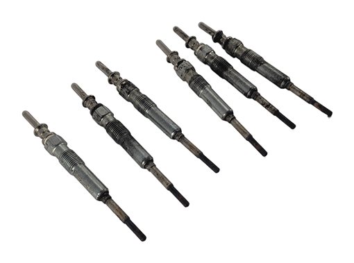 2010 BMW X5 (E70) 3.0L DIESEL (M57Y) ENGINE MOTOR GLOW PLUG HEATER SET/6