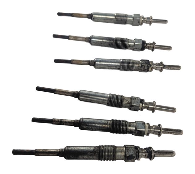 Thumbnail 3: 2010 BMW X5 (E70) 3.0L DIESEL (M57Y) ENGINE MOTOR GLOW PLUG HEATER SET/6
