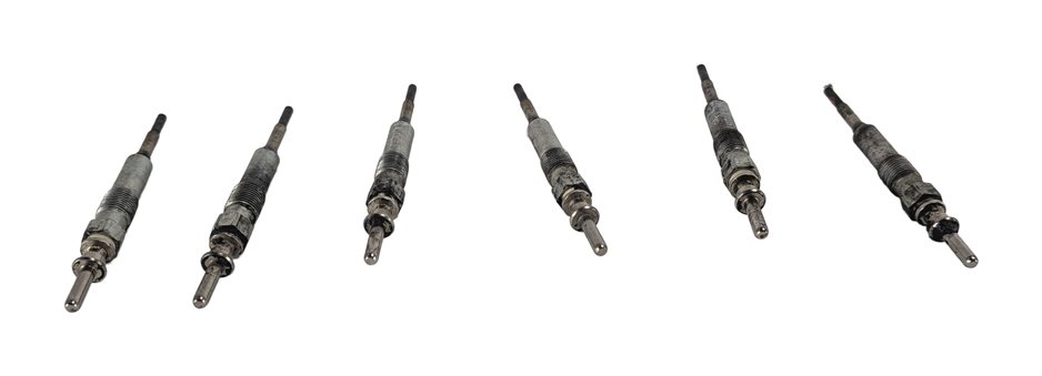 Thumbnail 6: 2010 BMW X5 (E70) 3.0L DIESEL (M57Y) ENGINE MOTOR GLOW PLUG HEATER SET/6