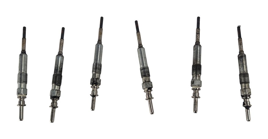 Thumbnail 7: 2010 BMW X5 (E70) 3.0L DIESEL (M57Y) ENGINE MOTOR GLOW PLUG HEATER SET/6