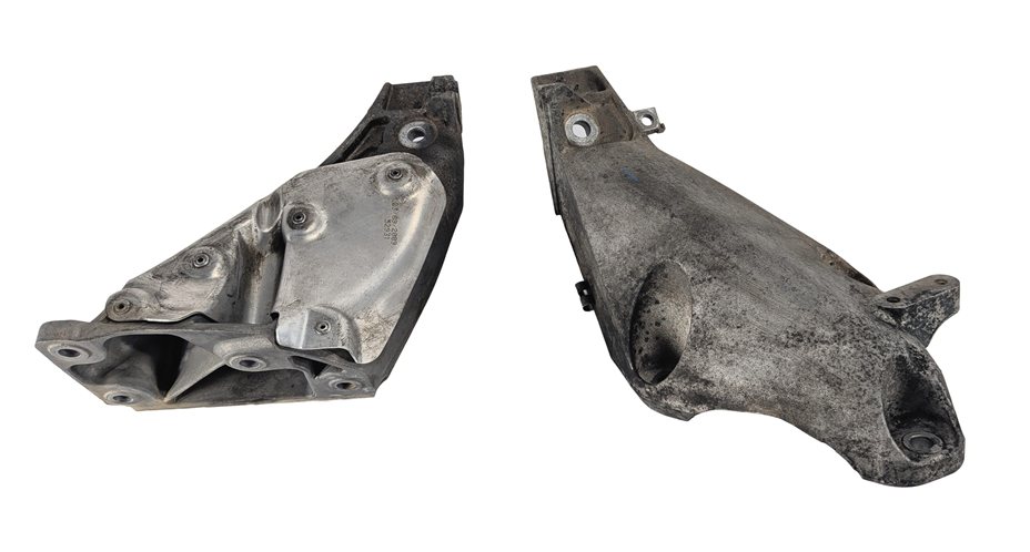Thumbnail 2: 2010 BMW X5 (E70) 3.0L DIESEL (M57Y) ENGINE MOTOR MOUNT SUPPORT BRACKET SET/2