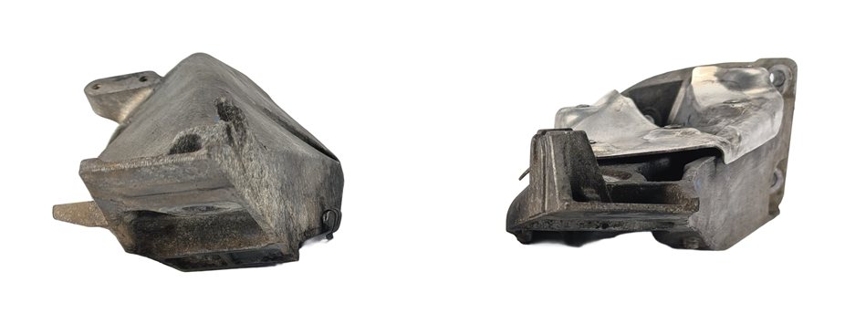 Thumbnail 4: 2010 BMW X5 (E70) 3.0L DIESEL (M57Y) ENGINE MOTOR MOUNT SUPPORT BRACKET SET/2