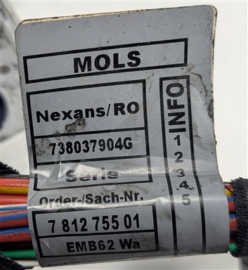 Thumbnail 14: 2010 BMW X5 (E70) 3.0L DIESEL (M57Y) ENGINE MOTOR WIRE WIRING HARNESS LOOM