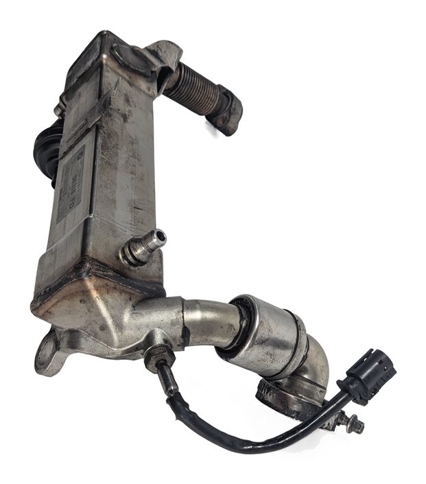 Thumbnail 5: 2010 BMW X5 (E70) 3.0L DIESEL (M57Y) ENGINE EGR EXHAUST GAS COOLER w/ VALVE