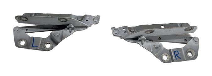 Thumbnail 2: 2008-2019 LAND ROVER LR2 RANGE ROVER EVOQUE (L538) HOOD HINGE SET-2 (White)