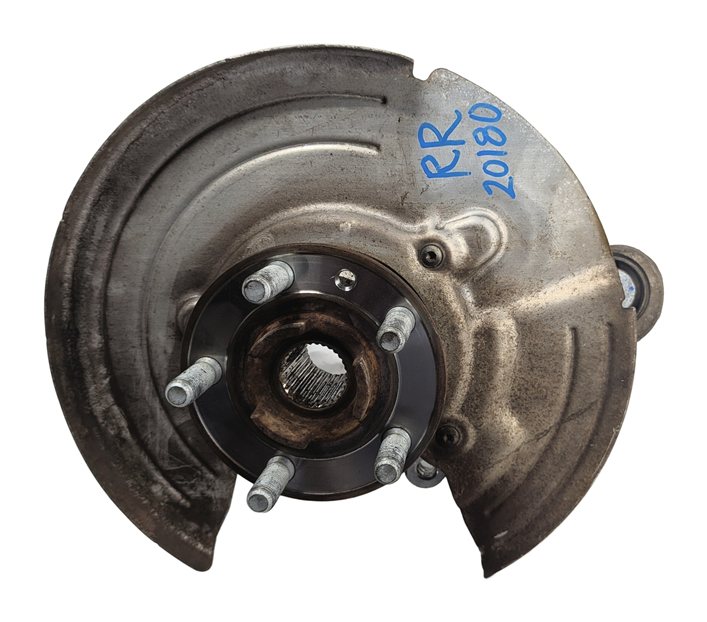 12-19 RANGE ROVER EVOQUE (L538) REAR RIGHT PASSENGER SPINDLE KNUCKLE WHEEL HUB