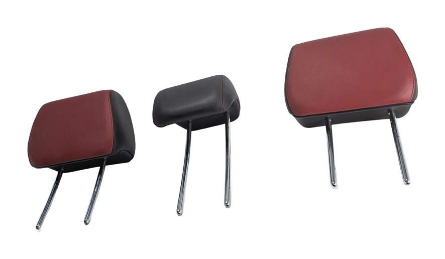 2012-2019 RANGE ROVER EVOQUE (L538) REAR SEAT HEADREST HEAD REST SET/3 (Red)