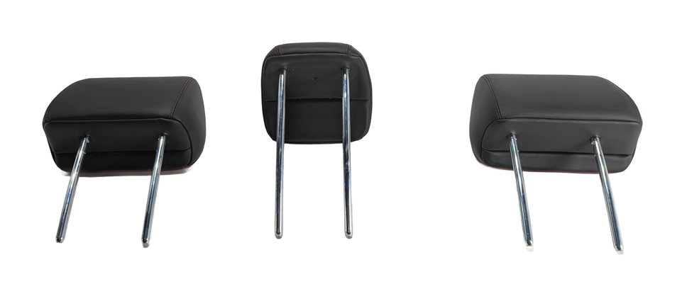 Thumbnail 4: 2012-2019 RANGE ROVER EVOQUE (L538) REAR SEAT HEADREST HEAD REST SET/3 (Red)