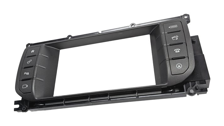 2016-2019 RANGE ROVER EVOQUE (L538) GPS NAVIGATION SCREEN TRIM BEZEL w/SWITCHES