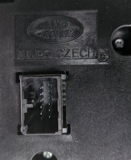 Thumbnail 6: 2016-2019 RANGE ROVER EVOQUE (L538) GPS NAVIGATION SCREEN TRIM BEZEL w/SWITCHES