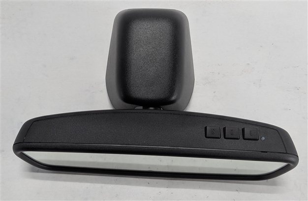 Thumbnail 3: 15-19 JAGUAR FPACE XE XF DISCOVERY SPORT EVOQUE HOMELINK REARVIEW MIRROR (Black)