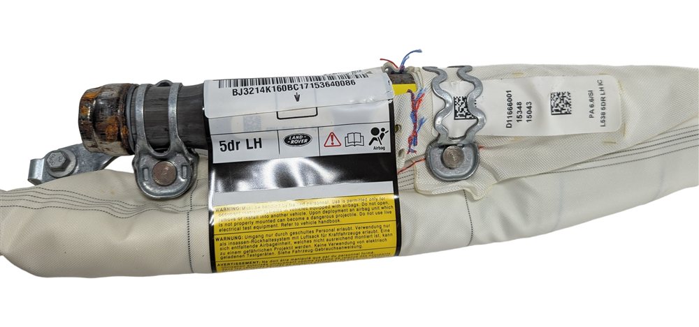 Thumbnail 6: 2012-2019 RANGE ROVER EVOQUE (L538) 4DR FRONT LEFT DRIVER SIDE CURTAIN AIRBAG