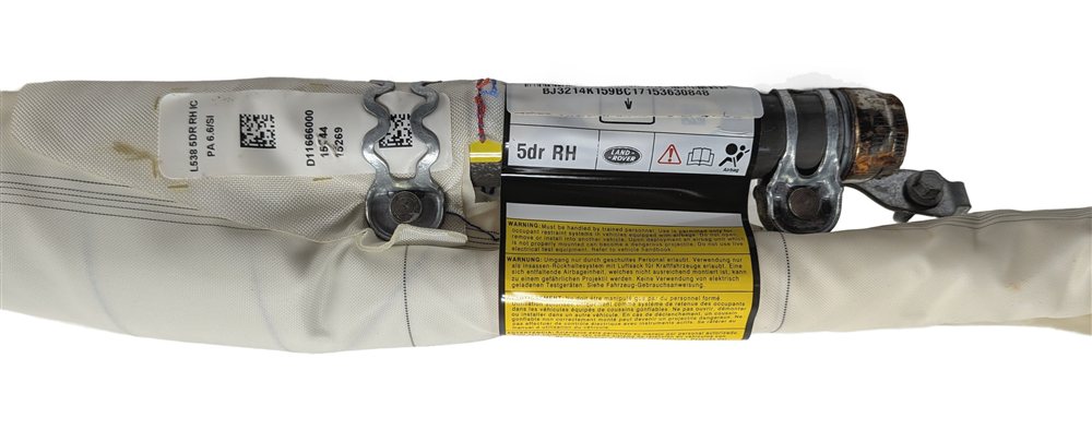 Thumbnail 5: 2012-2019 RANGE ROVER EVOQUE L538 4DR FRONT RIGHT PASSENGER SIDE CURTAIN AIRBAG
