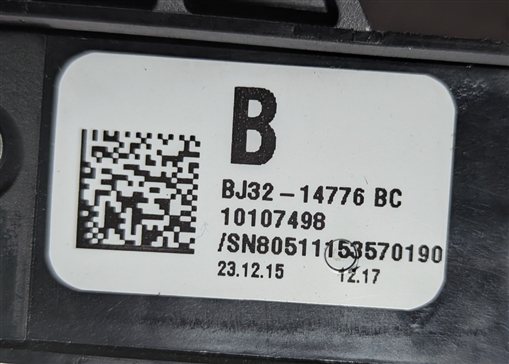 Thumbnail 5: 2012-2019 RANGE ROVER EVOQUE (L538) LEFT DRIVER MEMORY SEAT POSITION SWITCH