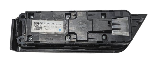 Thumbnail 4: 12-19 RANGE ROVER EVOQUE (L538) 4 DOOR LEFT DRIVER P-FOLD MASTER WINDOW SWITCH