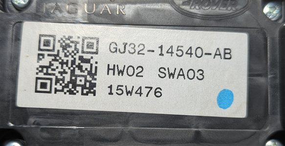 Thumbnail 5: 12-19 RANGE ROVER EVOQUE (L538) 4 DOOR LEFT DRIVER P-FOLD MASTER WINDOW SWITCH