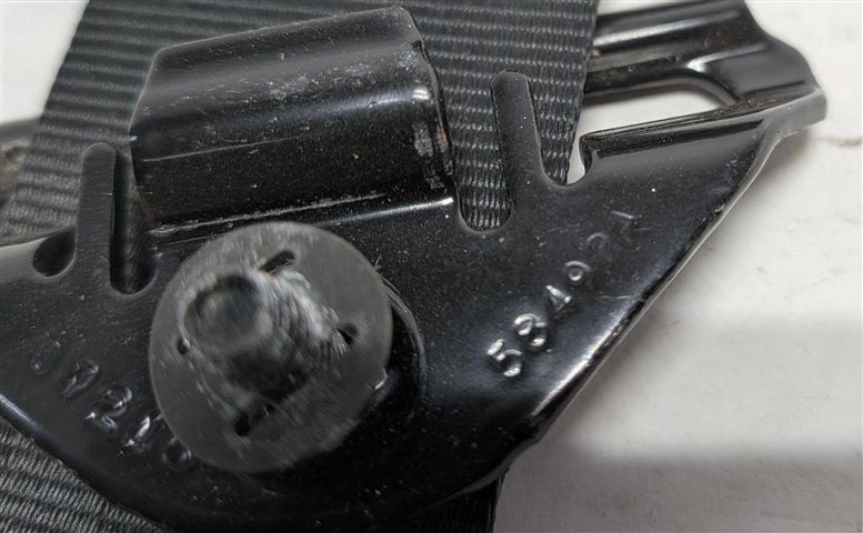 Thumbnail 10: 12-18 RANGE ROVER EVOQUE (L538) RIGHT FRONT PASSENGER SEATBELT RETRACTOR (Black)