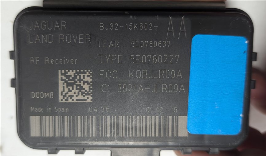 Thumbnail 13: 2016 ROVER EVOQUE (L538) 2.0L ENGINE MPH ECM BCM CLUSTER GATEWAY MODULE KEY SET
