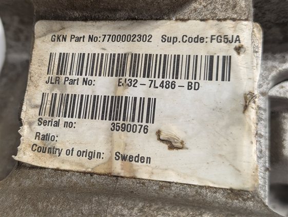 Thumbnail 8: 14-19 JAGUAR EPACE RANGE ROVER EVOQUE DISCOVERY SPORT (L538 L550) TRANSFER CASE