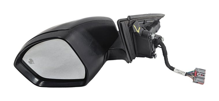 14-17 RANGE ROVER EVOQUE L538 LEFT DRIVER MIRROR w/PFOLD HEAT BLIND SPOT (White)