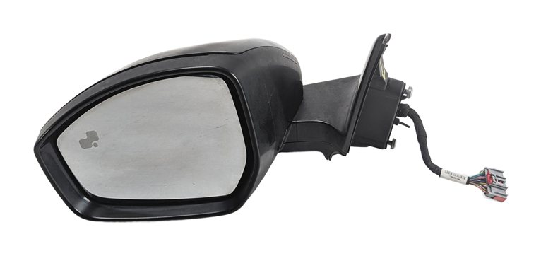 Thumbnail 3: 14-17 RANGE ROVER EVOQUE L538 LEFT DRIVER MIRROR w/PFOLD HEAT BLIND SPOT (White)