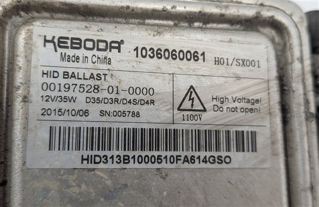 Thumbnail 8: 2016-2019 RANGE ROVER EVOQUE (L538) RIGHT PASSENGER HEADLIGHT ASSEMBLY XENON HID