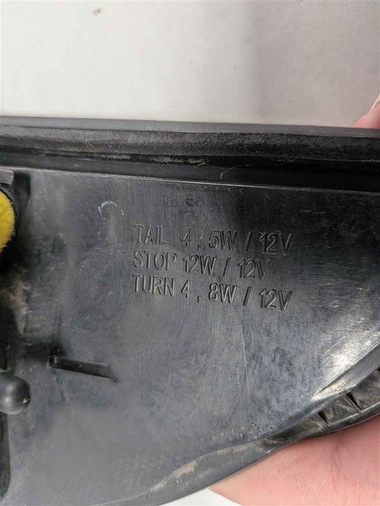 Thumbnail 9: 16-18 RANGE ROVER EVOQUE (L538) LEFT QUARTER PANEL TAIL LIGHT LAMP W/O BLACK PKG