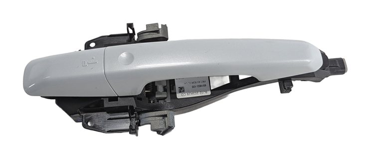 Thumbnail 3: 12-17 ROVER SPORT EVOQUE L405 L494 FRONT LEFT DRIVER PASSIVE DOOR HANDLE (White)