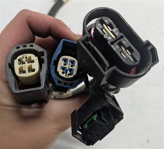 Thumbnail 4: 2016 RANGE ROVER EVOQUE (L538) POWER STEERING RACK WIRE WIRING HARNESS LOOM