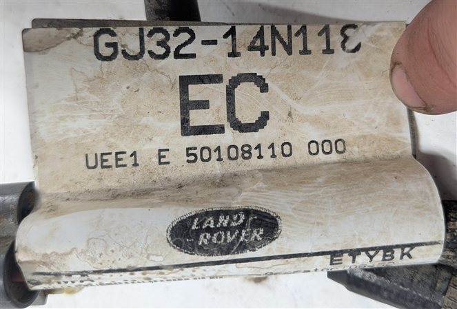 Thumbnail 5: 2016 RANGE ROVER EVOQUE L538 REAR LEFT ELECTRONIC PARK BRAKE EPB WIRING HARNESS