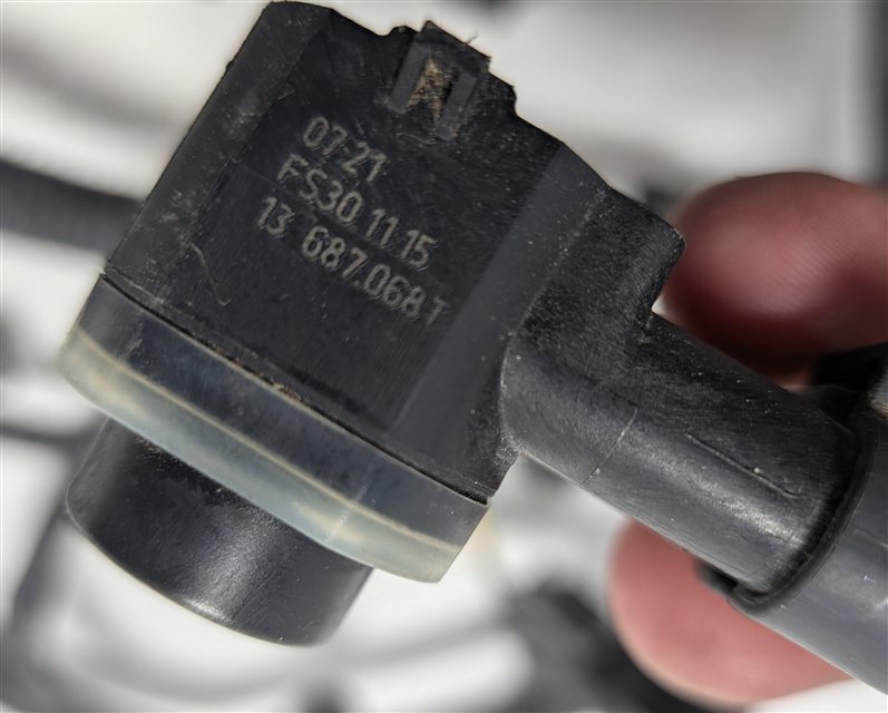 Thumbnail 9: 2016 RANGE ROVER EVOQUE L538 REAR PARK ASSIST PDC SENSOR SET/4 w/HARNESS (White)