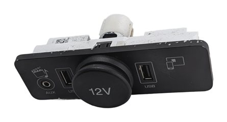 2016 RANGE ROVER EVOQUE (L538) AUX INPUT USB POWER SOCKET OUTLET PANEL 12V