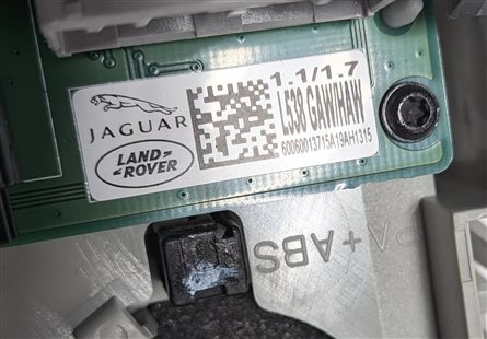 Thumbnail 13: 2016 RANGE ROVER EVOQUE (L538) OVERHEAD CONSOLE SUNROOF SWITCH DOME LIGHT (Gray)