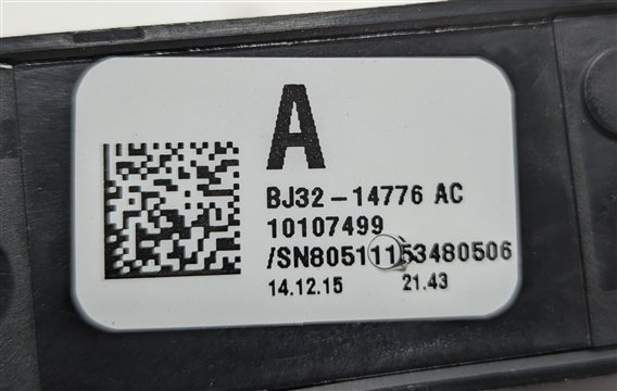 Thumbnail 6: 2016 RANGE ROVER EVOQUE (L538) FRONT RIGHT PASSENGER POWER SEAT MEMORY SWITCH