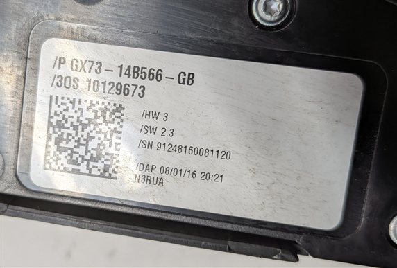 Thumbnail 7: 2016 RANGE ROVER EVOQUE (L538) FRONT LEFT DRIVER SEAT ADJUSTMENT CONTROL SWITCH