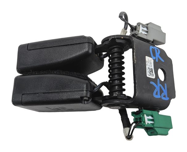 Thumbnail 4: 2016 RANGE ROVER EVOQUE (L538) REAR RIGHT CENTER SEATBELT BUCKLE SET/2 (BLACK)