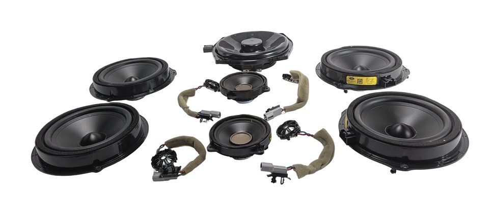Thumbnail 2: 2016 RANGE ROVER EVOQUE (L538) AUDIO STEREO SOUND SYSTEM SPEAKER SET/11
