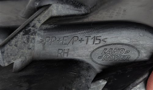 Thumbnail 8: 2016 RANGE ROVER EVOQUE L538 FRONT RIGHT LOWER BUMPER GRILLE DYNAMIC BLACK MESH
