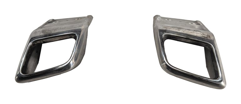 Thumbnail 3: 2016 RANGE ROVER EVOQUE (L538) REAR EXHAUST TIP FINISHER TRIM LEFT/RIGHT SET/2