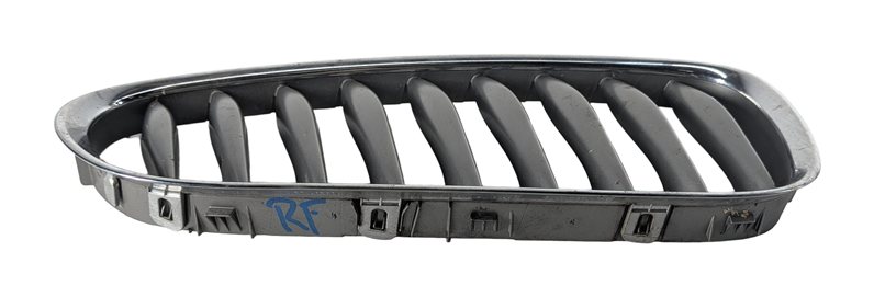 Thumbnail 6: 2003-2008 BMW Z4 (E85) RIGHT FRONT PASSENGER SIDE BUMPER GRILLE (BLACK / CHROME)