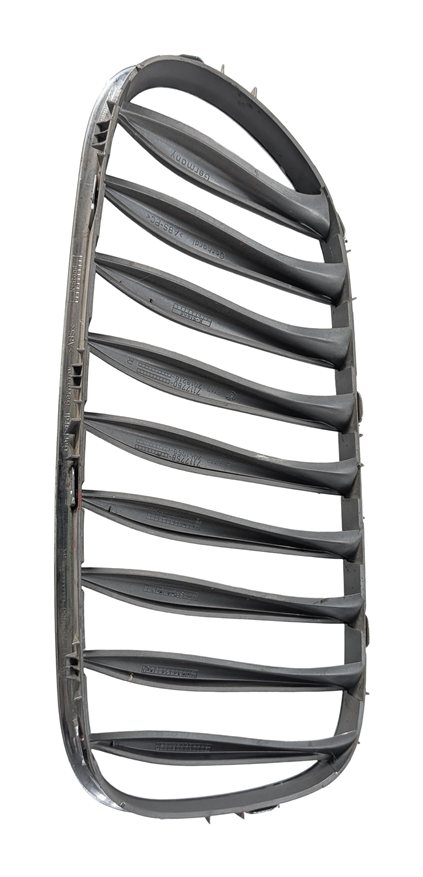 Thumbnail 7: 2003-2008 BMW Z4 (E85) RIGHT FRONT PASSENGER SIDE BUMPER GRILLE (BLACK / CHROME)