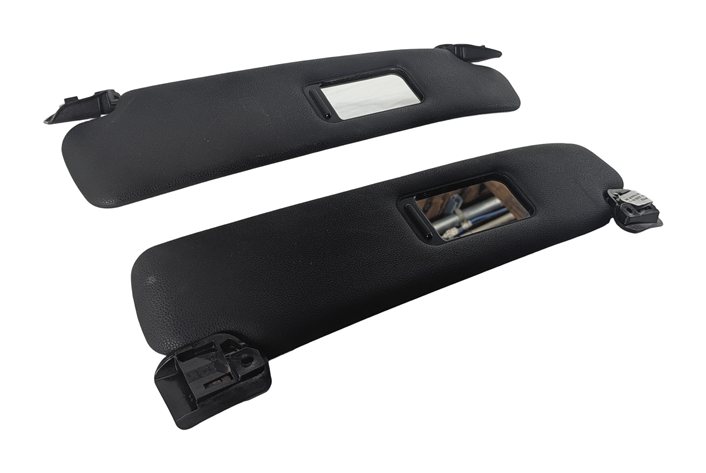 2003-2008 BMW Z4 (E85) FRONT LEFT & RIGHT SUN VISOR SUNVISOR SET (Black)