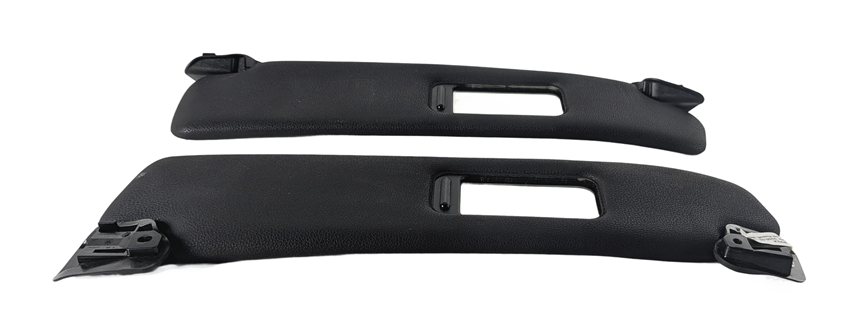 Thumbnail 3: 2003-2008 BMW Z4 (E85) FRONT LEFT & RIGHT SUN VISOR SUNVISOR SET (Black)