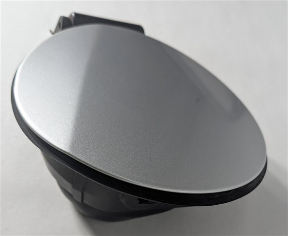 Thumbnail 4: 03-08 BMW Z4 (E85) FUEL TANK DOOR FLAP LID COVER TRIM w/HOUSING (Silver)