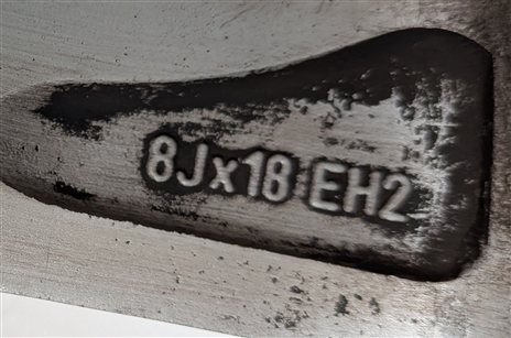 Thumbnail 23: 03-08 BMW Z4 E85 18X8 ET47 18X8.5 ET50 STAGGERED 5-SPOKE ALLOY WHEEL RIM SET/4