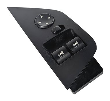 2005-2008 BMW Z4 (E85) LEFT DRIVER DOOR MASTER POWER WINDOW SWITCH (BLACK)